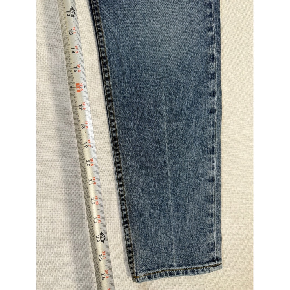 Rag & Bone Logan High Rise Straight Leg Jeans Farrow Wash Blue 26 WDD21S2789K1FA - Picture 11 of 11